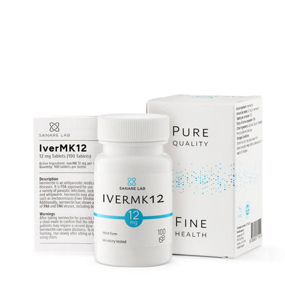 IverMK 12 mg, 100 tablets